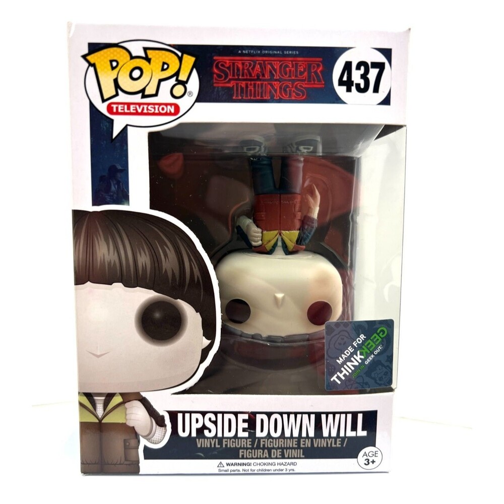 2017 Funko Pop Stranger Things Upside Down Will #437 ThinkGeek Exclusive